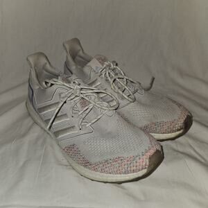 Adidas UltraBoost 1.0 White Blue Dawn Pink Men's Size 9.5